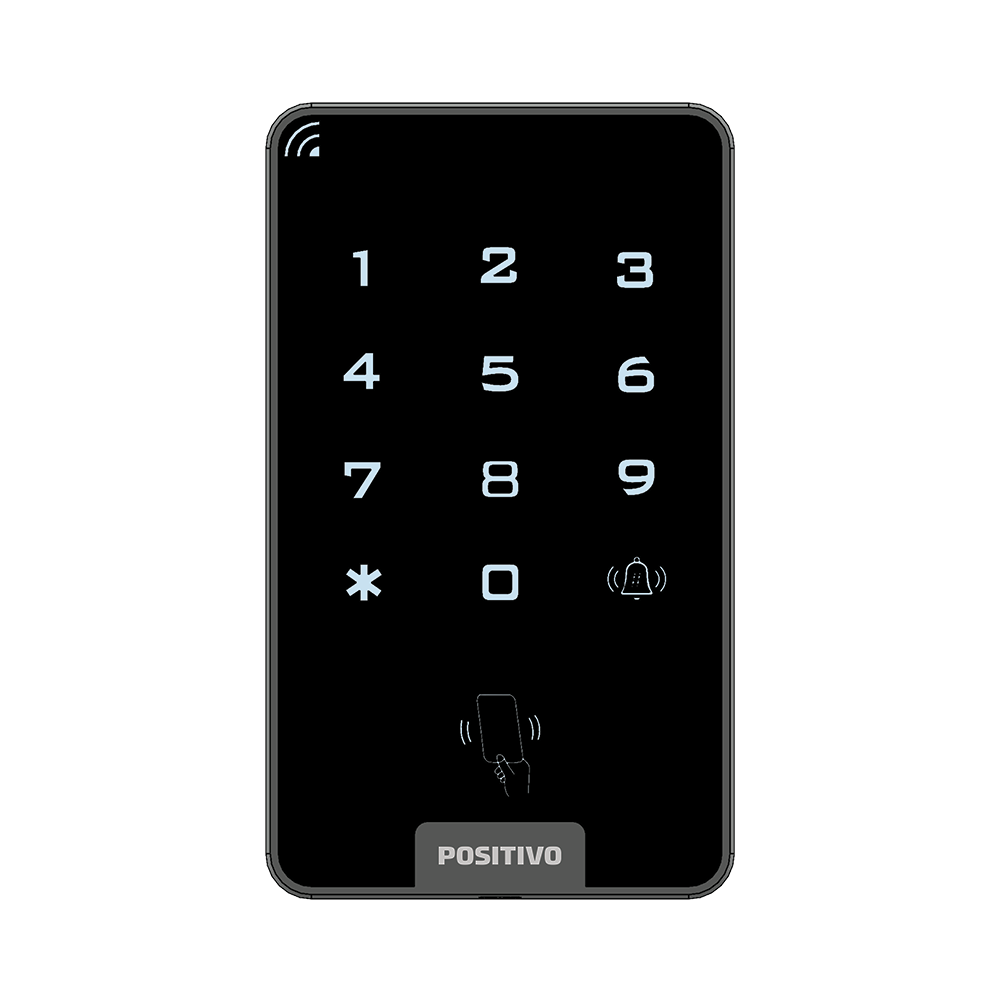 Leitor RFID com Teclado TEC-1000 13.56MHz | Controle de Acesso