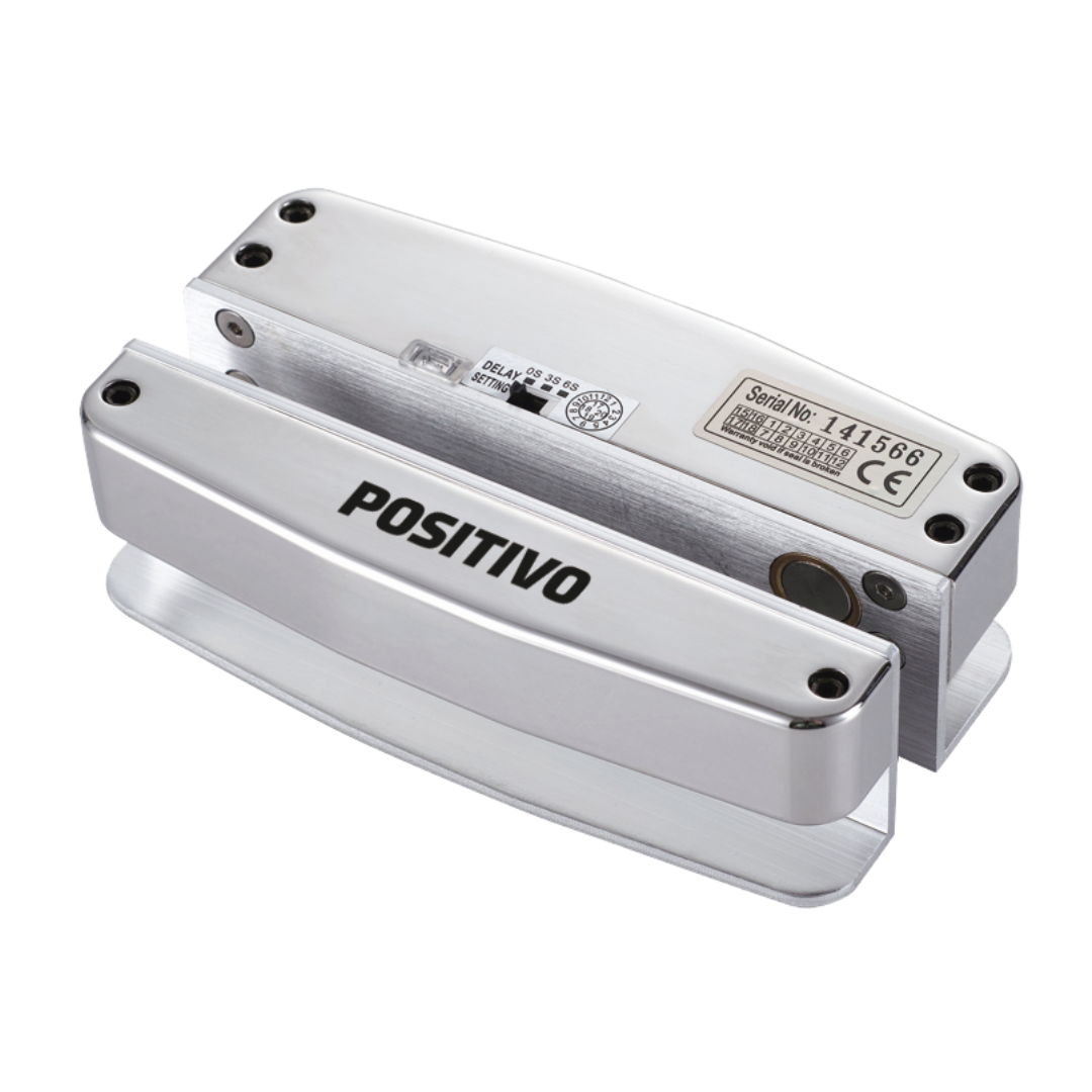 Fechadura Solenoide para Vidro LOCK-S 2000 | Controle de Acesso PositivoSEG